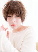 マッシュショート ゆるふわ毛先パーマ