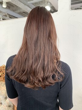 ルフレ 新宿本店1st(Reflet) 《ピンクブラウン×髪質改善トリートメント》#新宿#新宿三丁目