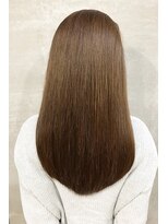 アッシュ ヘアーメイク 桐生(ash hair×make) 20代30代40代/ナチュラルブラウン/艶感ストレート/透明感