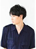 センターパート×マッシュヘア【広尾】<理容室>