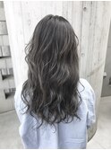 柔らか透明感ダークグレージュ