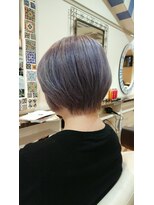 オズギュルヘア(Ozgur hair) ショートボブ×グレージュカラー