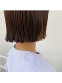 切りっぱなしボブ☆