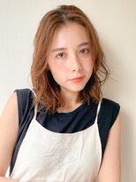 ネイヴィル オモテサンドウ(navile omotesando) *ミルキーベージュ×ゆるふわウェーブ*