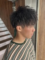 アヴァンス 天王寺店(AVANCE.) MEN'S HAIR 刈り上げマッシュ×ソフトツイスト