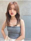 【ARTE表参道/青山】小顔レイヤー×ミルクティーグレージュ