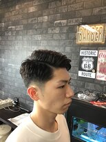 サカモト(SAKAMOTO)&nbsp;パーマフェードスタイル