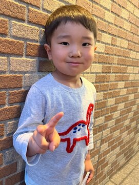 ポルト(porto produced by teatro hair salon) キッズカット　親子カット　男の子