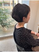 ラフウェーブショートボブ