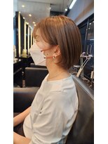 フルショウ 梅田(FURUSHO)&nbsp;ショート/耳かけ/フルバング/カーキベージュ