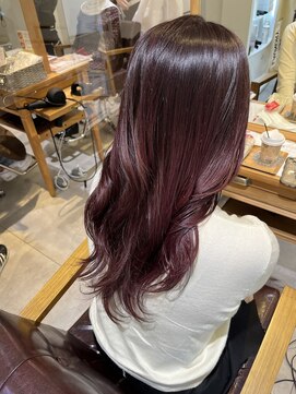 ブレンドバイハピネス(Blend by happiness) 秋カラー×ボルドー×髪質改善