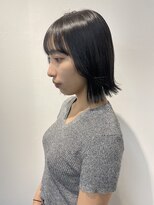 シオ ヘアー デザイン(Sio. hair design)&nbsp;切りっぱなしボブ