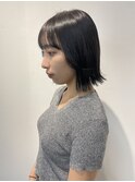 切りっぱなしボブ