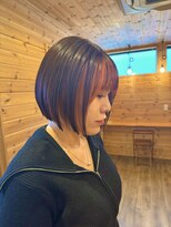 モーク 一宮店(MO-KU)&nbsp;インナーカラーボブ