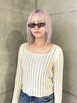 オーオシカシカスペース(OOO YY Space) ホワイトヘア/ホワイトカラー