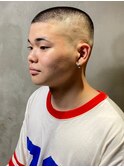 坊主 スキンフェード グラデーション ベリーショート