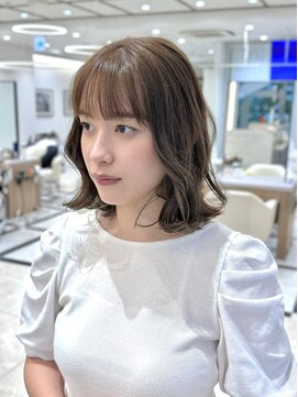 ガレリアエレガンテ 栄店(GALLARIA Elegante) 【gallaria西山】オリーブカラー・韓国ヘア