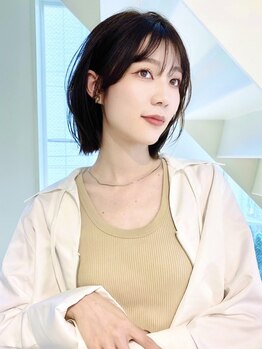 アンク(ank)の写真/【ナチュラルに盛れる】ミリ単位まで拘ってデザイン♪顔まわりレイヤー&透明感colorで抜け感お洒落ヘア