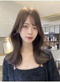 透明感ベージュ＊韓国くびれヘア