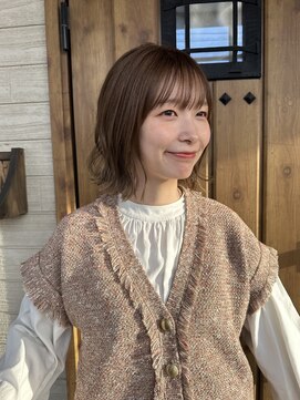 フゥカ 類家店(fuka) ふんわりbob☆milktea  20代 30代 40代　八戸類家