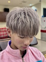 スウェル 津田沼店(Swell)&nbsp;ミルクティーシルバー[津田沼/メンズ/メンズカラー]