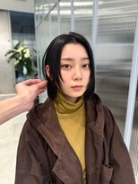 ガリカ 大名(Gallica)&nbsp;小顔似合わせ顔周りレイヤーカットに地毛風カラー