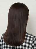 60代にオススメ★艶やかナチュラルストレート