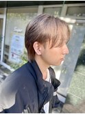 ハイトーン☆センターパートマッシュ