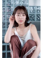 アンリオ ティエラ(an rio TIERRA)&nbsp;顔周りに抜け感ミディアムボブ