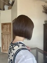 バショ(ba sho)&nbsp;ミニボブ/アッシュベージュ/透明感カラー