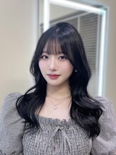 テン バイ アンブルリュクス 池袋(teN +by ambleluxe) くびれヘア/韓国/韓国風/レイヤー/韓国レイヤー/池袋