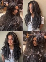 エイト 難波店(EIGHT namba)&nbsp;バタフライレイヤー×コントラストハイライト