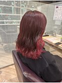 裾カラー・ミディアム
