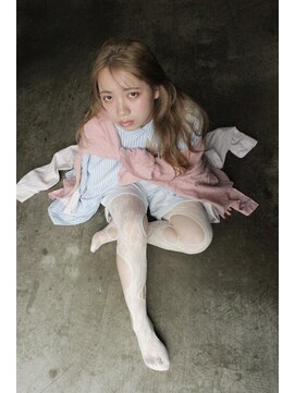 アンドスタイル(&style) レイヤーカット　ミルクティーベージュ