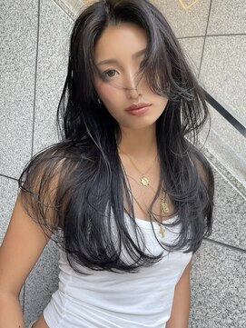 ラキング ギンザ トウキョウ(LAKING GINZA) くびれヘア/アプリコットオレンジ/夏/ハイライトカラー[銀座駅]