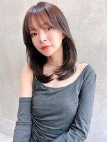 エイチ(H eitf)&nbsp;H【 eitf】原宿【綺麗め内巻きレイヤー/シースルーバング】