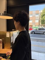 ミリ(milli Produce by ITAKURA)&nbsp;ショートパーマ風くせ毛活かし