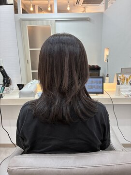 エント エクラート 川越東口店(ento.ECLART) ミディアムウルフレイヤー