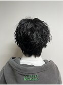 大人こなれショートウルフ”