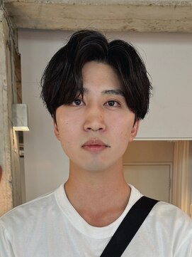 トッド(tod) メンズパーマメンズカットニュアンスパーマビジネスマン眉毛