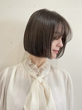 コート 表参道(Cote) Cote 美髪/オリーブベージュ/セミディ/カットレイヤーボブ