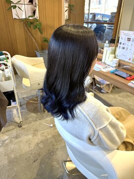 フラム(fulam) 裾カラーネイビー