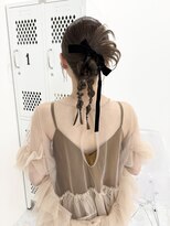 シアー(sheer)&nbsp;《sheer/氏家》#結婚式お呼ばれ#タイト#ヘアセット#カチモリ