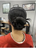 【WAVY hair set】イベント用ヘアセット令和の和装カチモリ