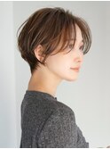 レイヤーショート・ボブ/結べる/絶壁解消/40代/30代/長め