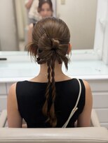 ヘアセット＆メイクアップ　LUNE BY GEKKABIJIN　【6月6日NEW OPEN（予定）】&nbsp;リボンカチモリ