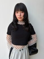 ロックス バイ マグ 松本(rocks BY MAG)&nbsp;20代30代大人美人小顔ブリーチなし韓国ヘアアッシュブラック
