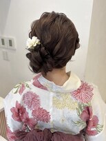 スイ(sui) 浴衣サイドシニョン♪