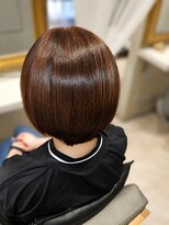 アンドットエス 銀座(and.S) 【髪質改善】ショートでもできる縮毛矯正で叶う艶髪美人