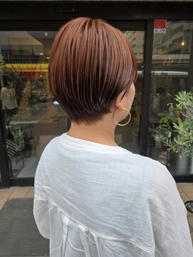 ヴィサージュメゾン(VISAGE maison) ショート×テラコッタオレンジ